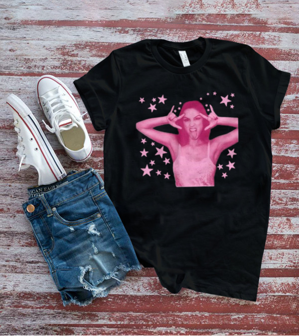 Olivia Rodrigo Spotify Wrapped Stars Pink Aesthetic T-Shirt
