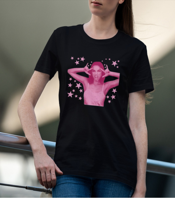 Olivia Rodrigo Spotify Wrapped Stars Pink Aesthetic T-Shirt