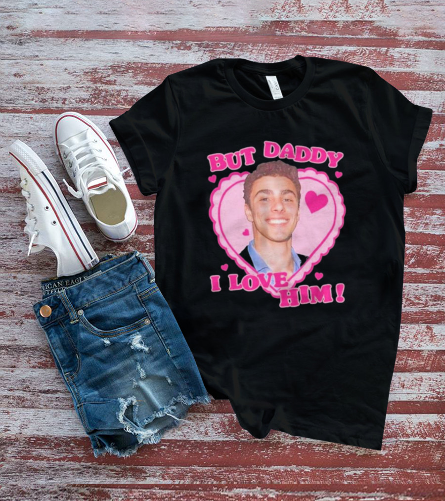 Luigi Mangione But Daddy I Love Him Heart T-Shirt