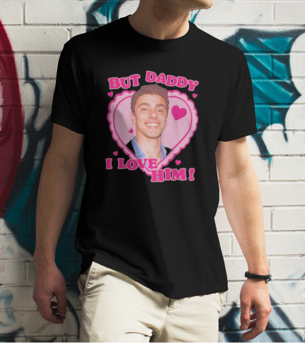 Luigi Mangione But Daddy I Love Him Heart T-Shirt
