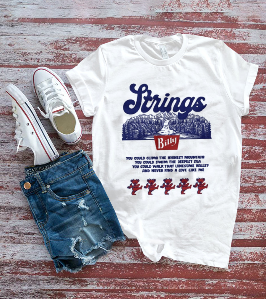 Strings Billy Mountain Valley Dancing Bears T-Shirt