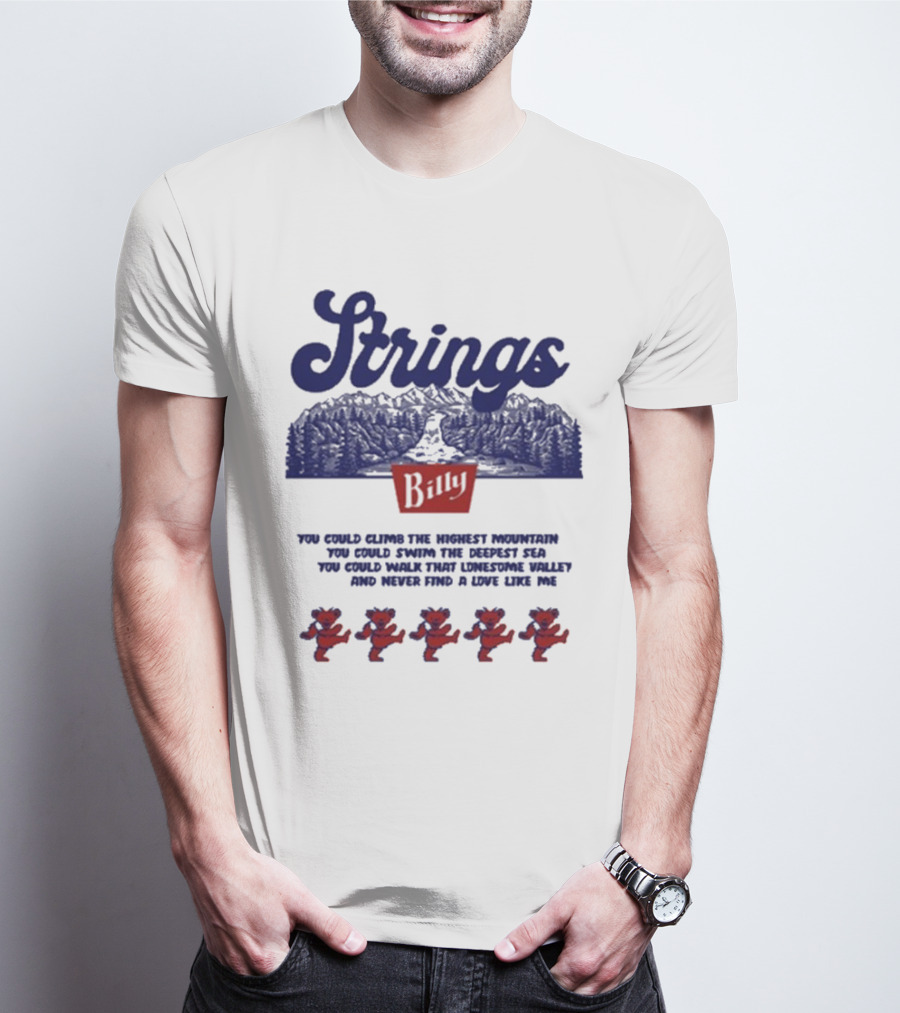 Strings Billy Mountain Valley Dancing Bears T-Shirt