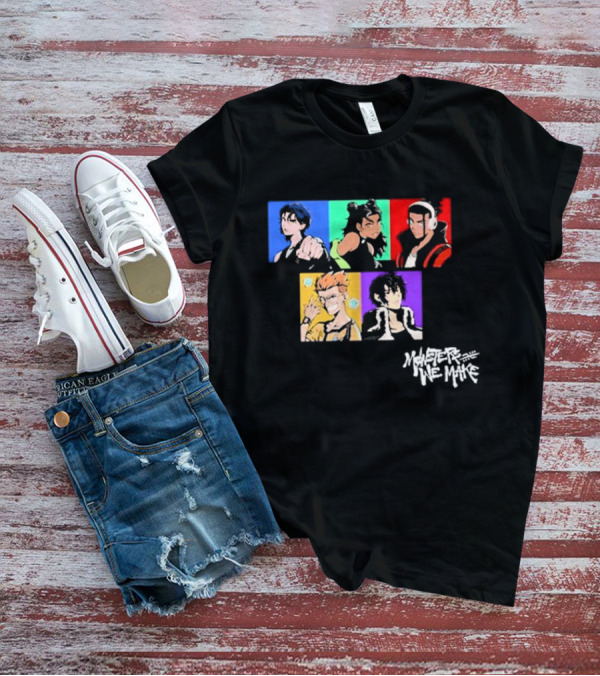 Monsters We Make Colorful Character Portraits T-Shirt
