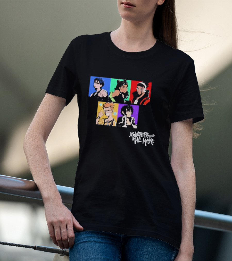 Monsters We Make Colorful Character Portraits T-Shirt