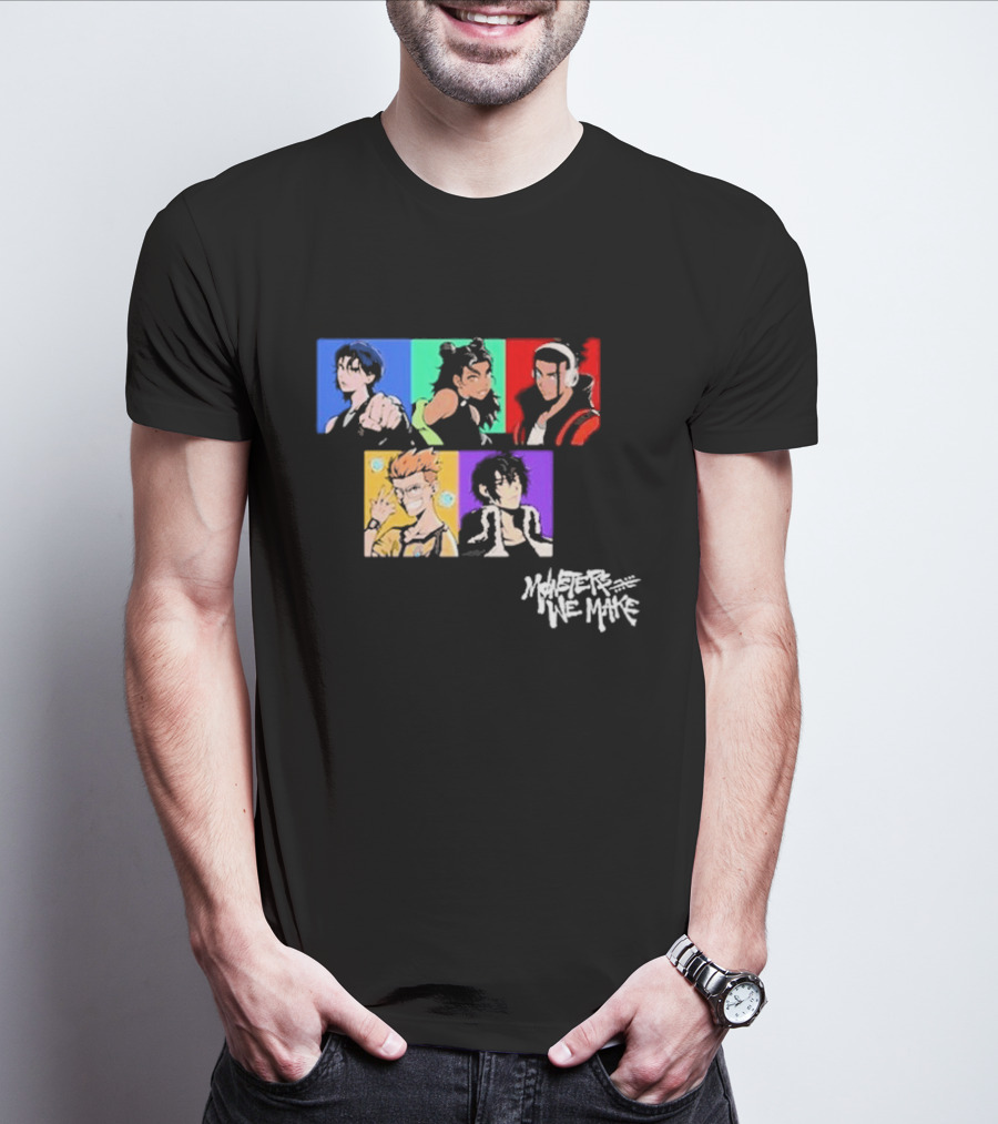 Monsters We Make Colorful Character Portraits T-Shirt