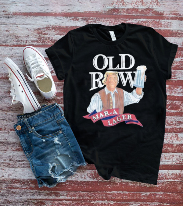 Old Row Mar-A Lager Vintage Style Cheers Figure T-Shirt