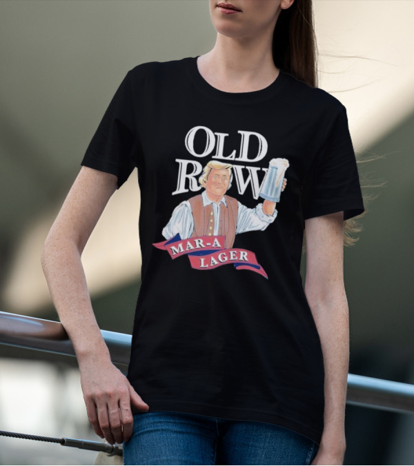Old Row Mar-A Lager Vintage Style Cheers Figure T-Shirt