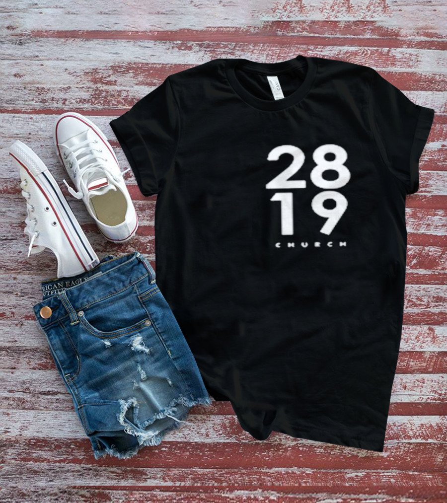 Philip Anthony Mitchell 2819 Church Minimalist Number T-Shirt