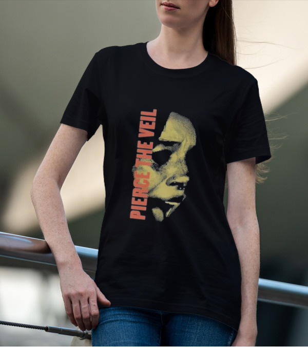 Pierce The Veil Yellow Face Tour T-Shirt