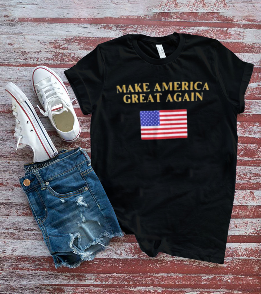 Make America Great Again American Flag T-Shirt