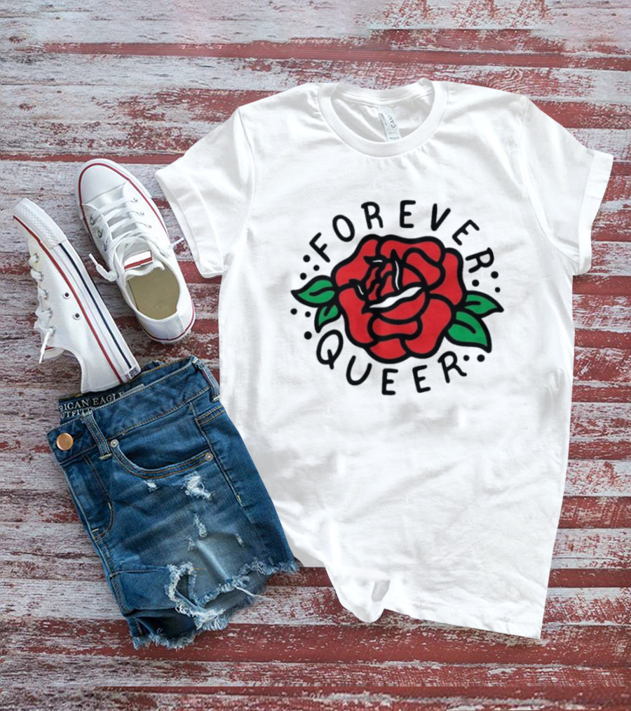 Forever Queer Red Rose T-Shirt