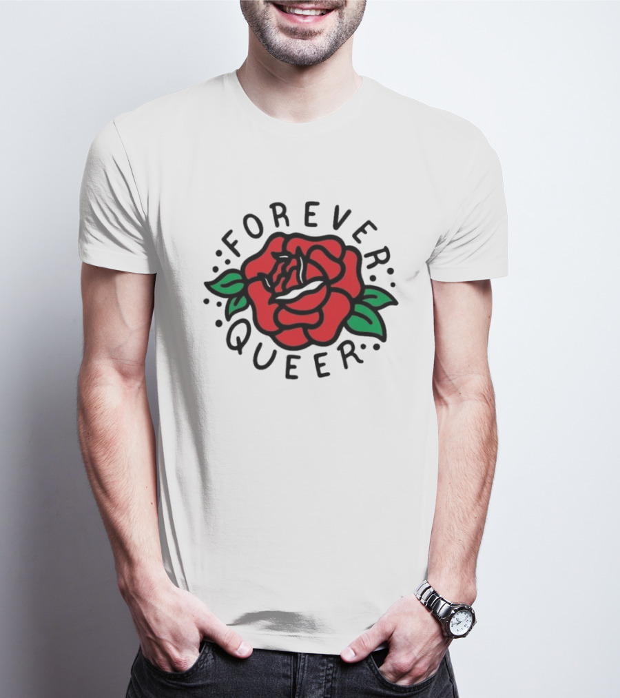 Forever Queer Red Rose T-Shirt