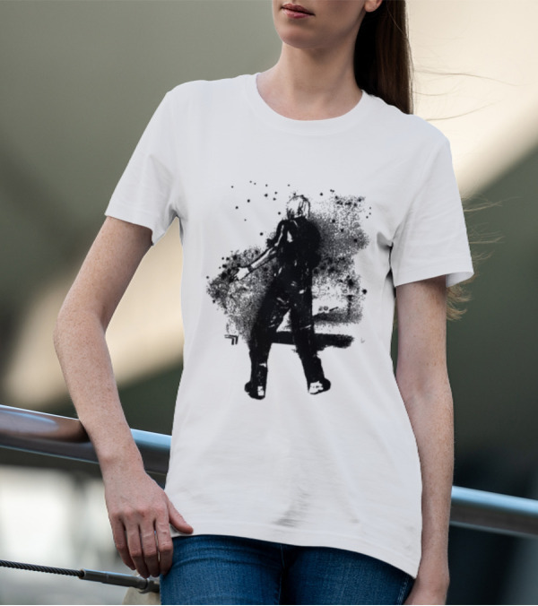 Lil Tjay Way Out The Hood Black And White Urban T-Shirt