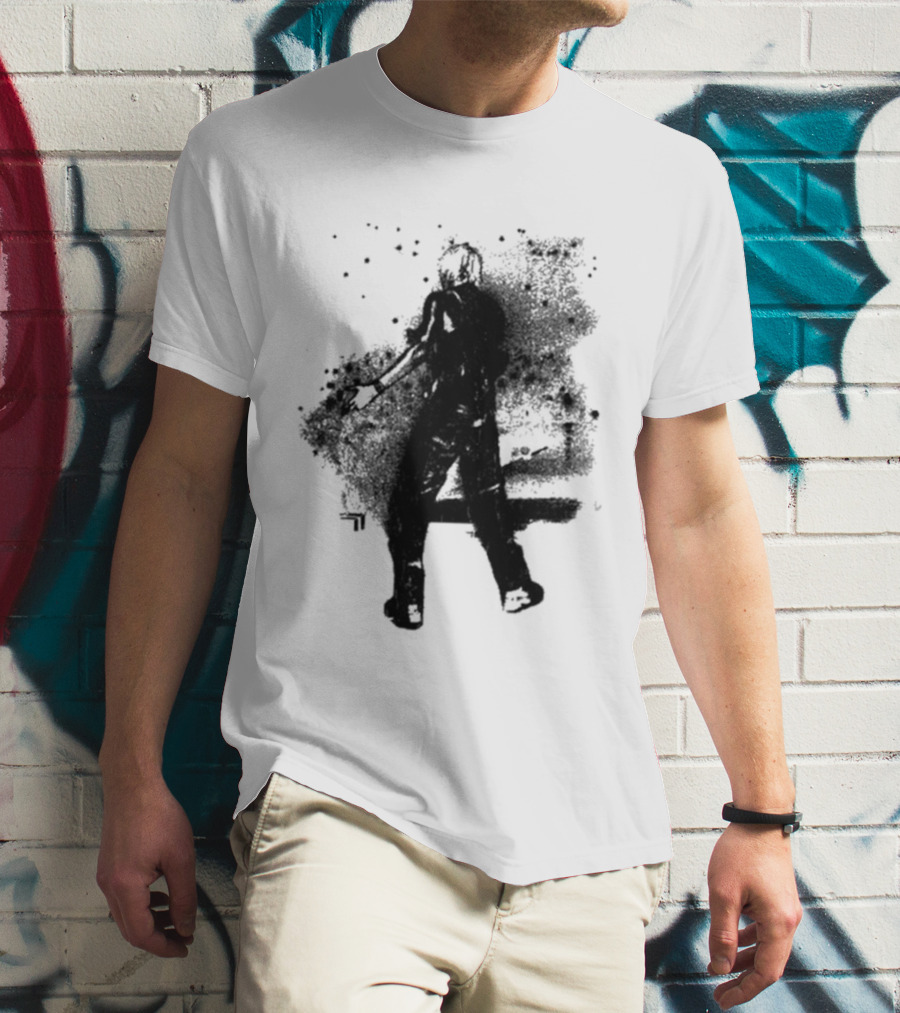 Lil Tjay Way Out The Hood Black And White Urban T-Shirt