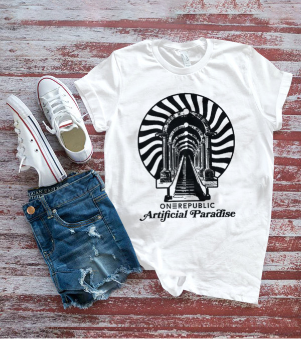 ONEREPUBLIC Artificial Paradise Archway Spiral T-Shirt