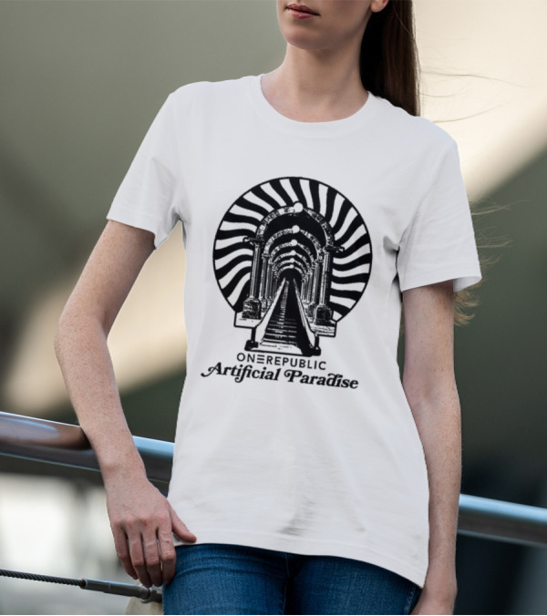 ONEREPUBLIC Artificial Paradise Archway Spiral T-Shirt