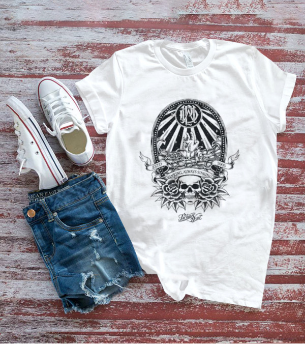 Parkway Drive Sinking Always Sinking Skull Roses ESTD 2003 T-Shirt
