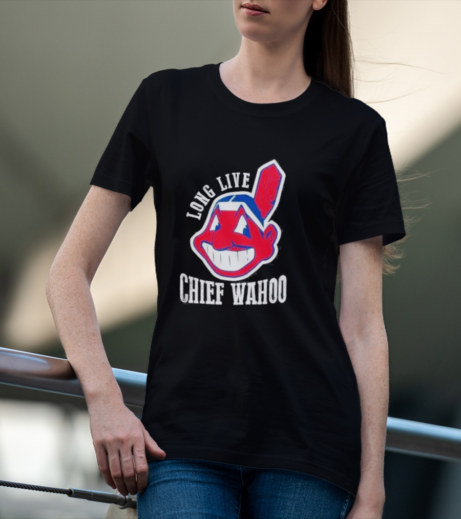 Long Live Chief Wahoo Cleveland Indians Vintage T-Shirt