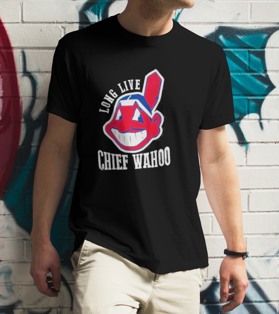 Long Live Chief Wahoo Cleveland Indians Vintage T-Shirt