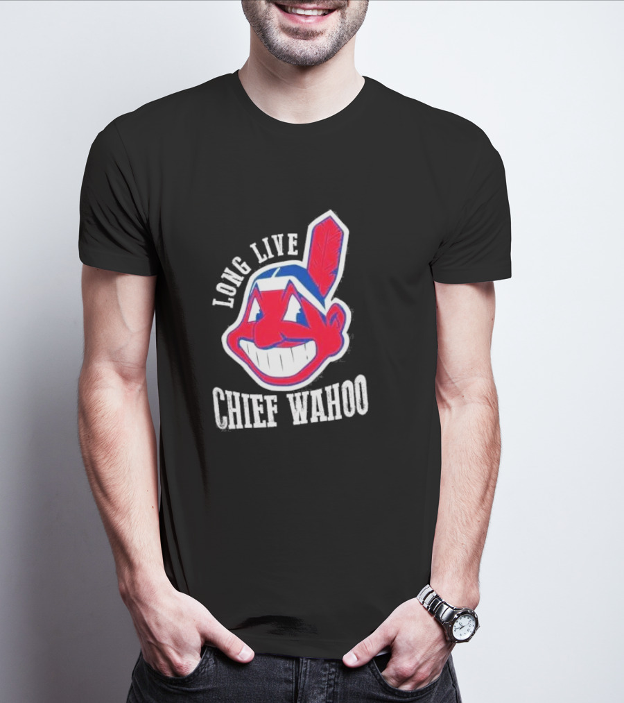 Long Live Chief Wahoo Cleveland Indians Vintage T-Shirt