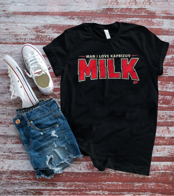 Man I Love Kaprizov MILK T-Shirt