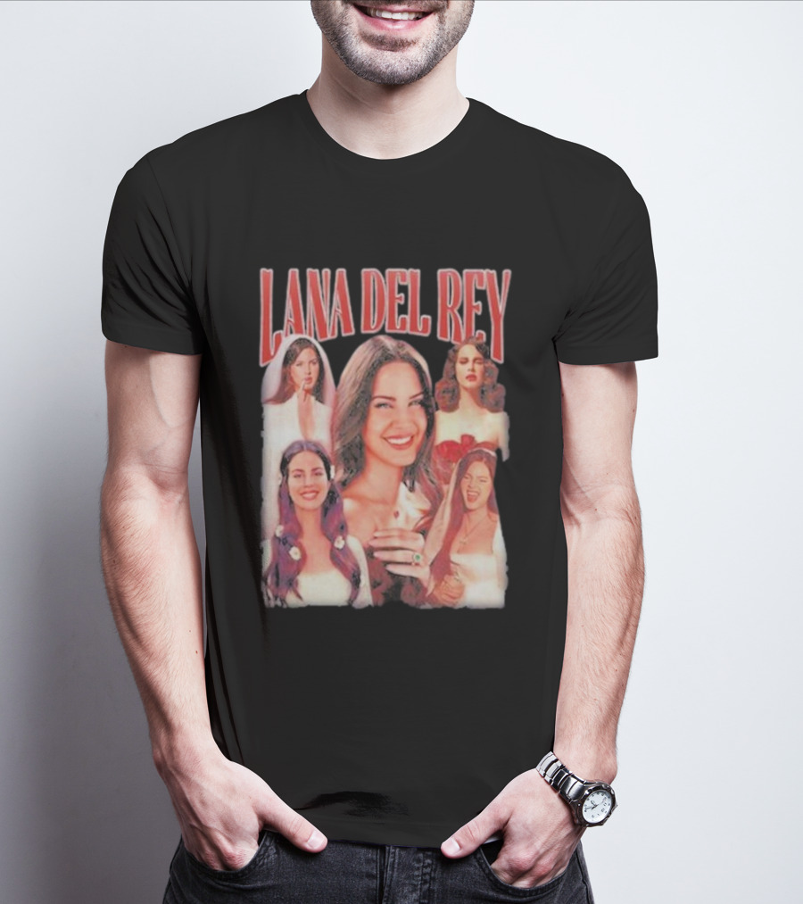 Lana Del Rey Iconic Collage T-Shirt