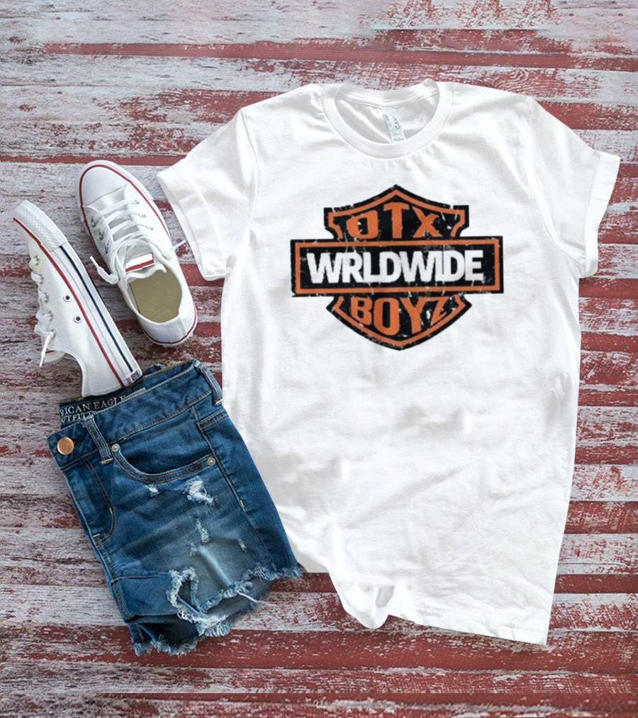 Otxboyz Wrldwide Emblem Geezyworld T-Shirt