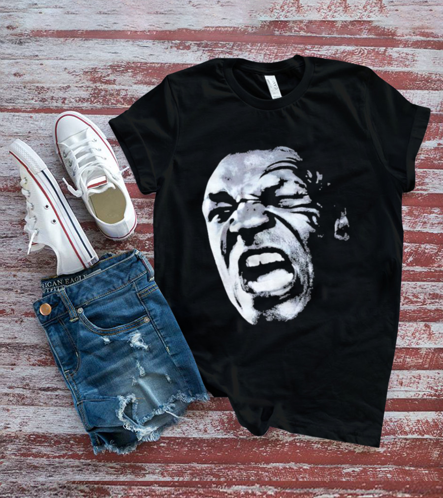 Lean And Mean Mike Tyson Expression Face T-Shirt