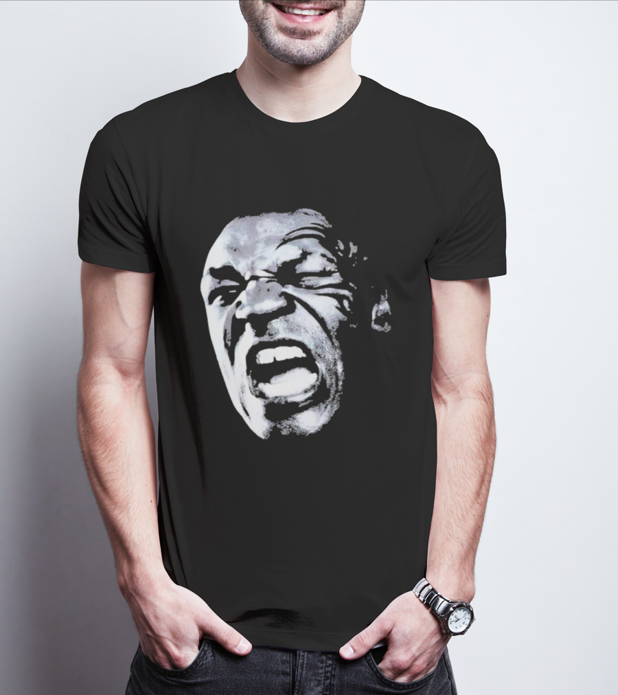 Lean And Mean Mike Tyson Expression Face T-Shirt