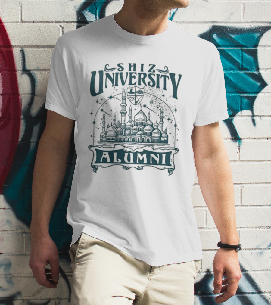 Shiz University Alumni With Grand Architectural T-Shirt