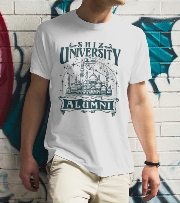 Shiz University Alumni With Grand Architectural T-Shirt