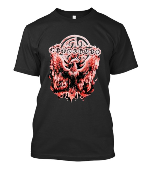 Crossfade Rising Phoenix Flame T-Shirt