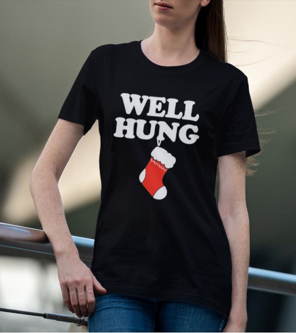 Danny Duncan Well Hung Holiday Stocking T-Shirt