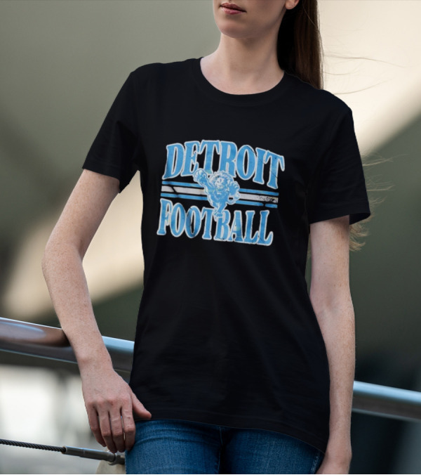 Detroit Lions Football Detroit Football T-Shirt