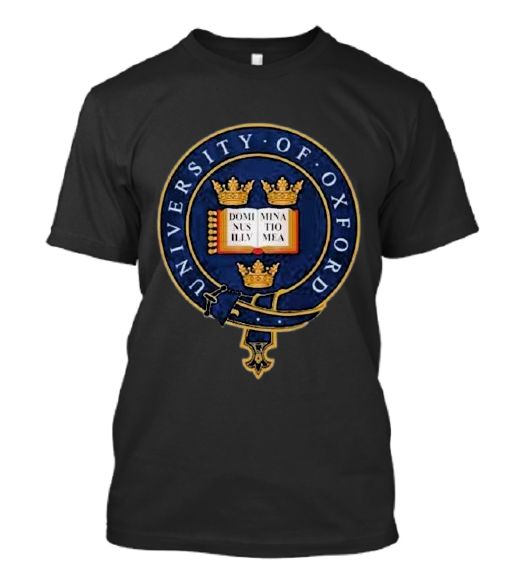 University Of Oxford Emblem Dominus Illuminatio Mea T-Shirt