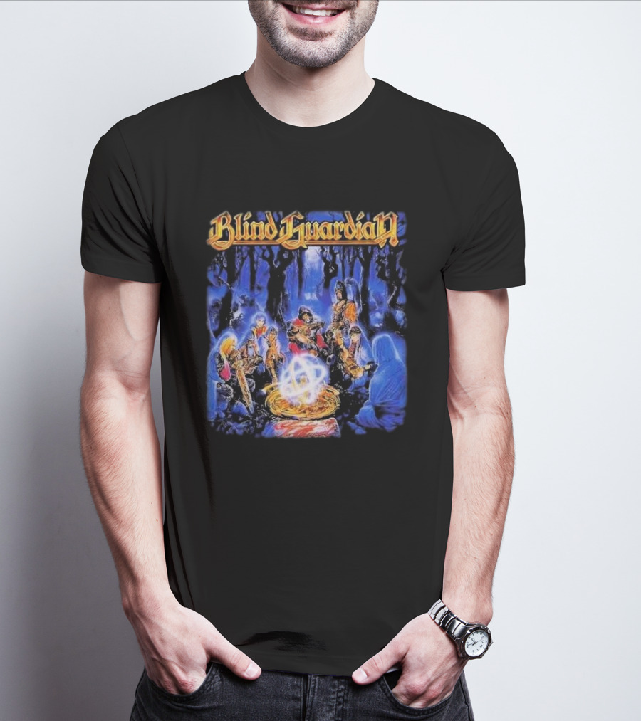 Blind Guardian Imagination From The Other Side Album Art Fantasy Gathering T-Shirt