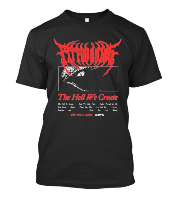 Fit For A King The Hell We Create MMXVI Skull T-Shirt