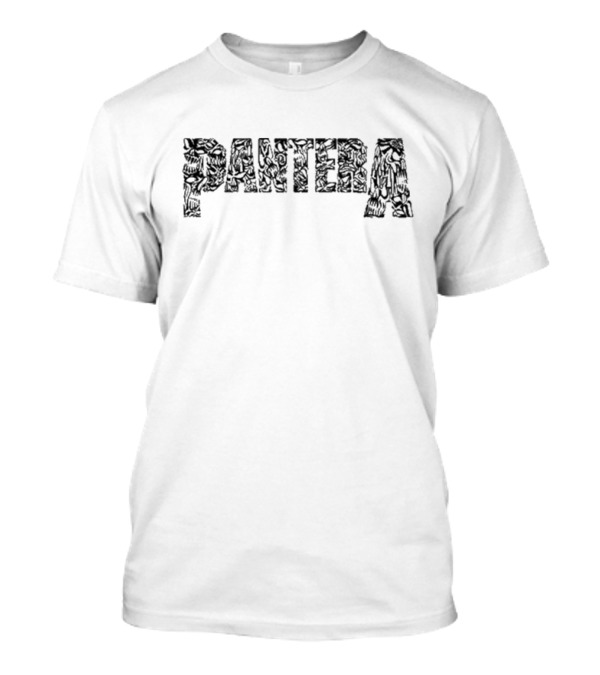 Pantera Angry Band Logo Grunge T-Shirt