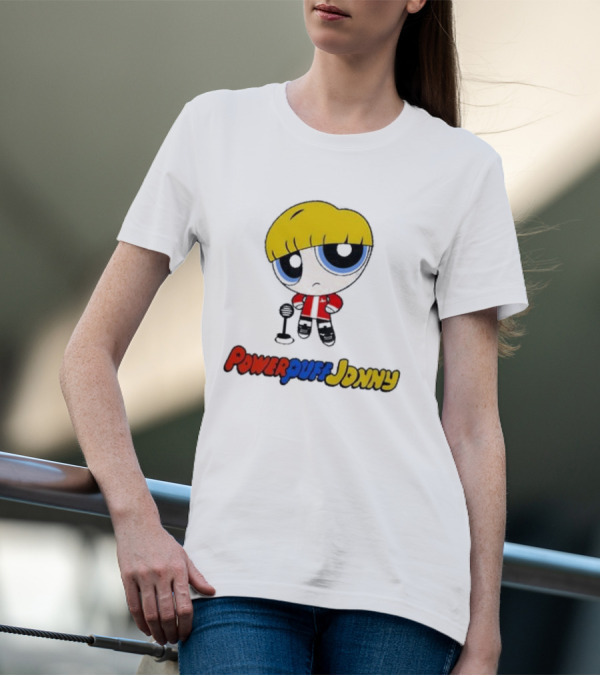 Powerpuff Johnny Microphone T-Shirt