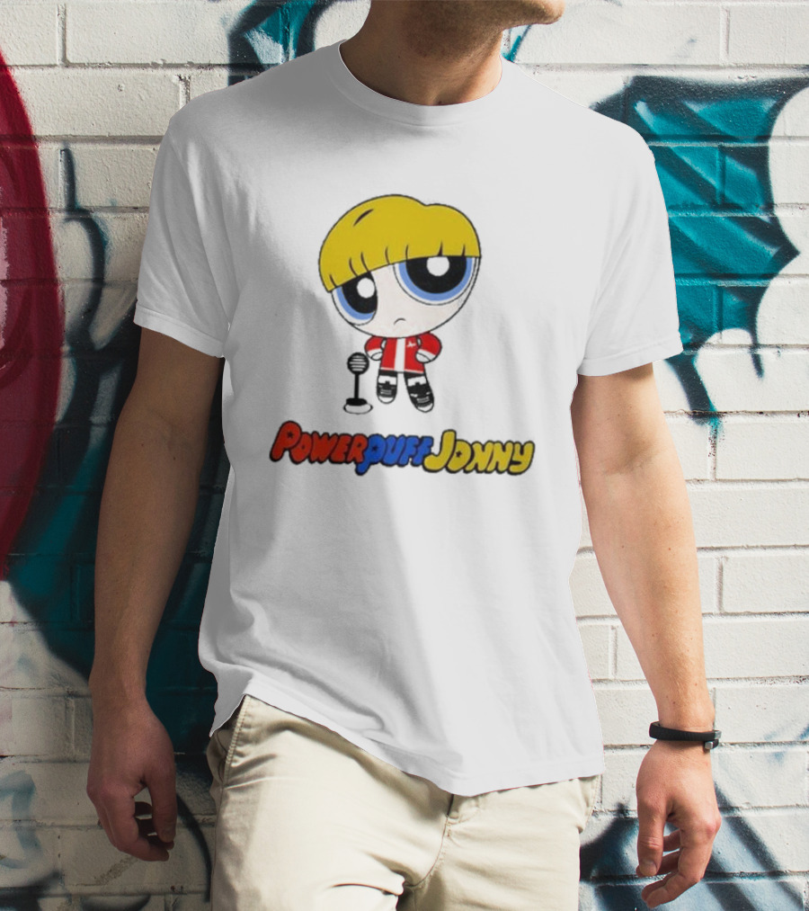 Powerpuff Johnny Microphone T-Shirt