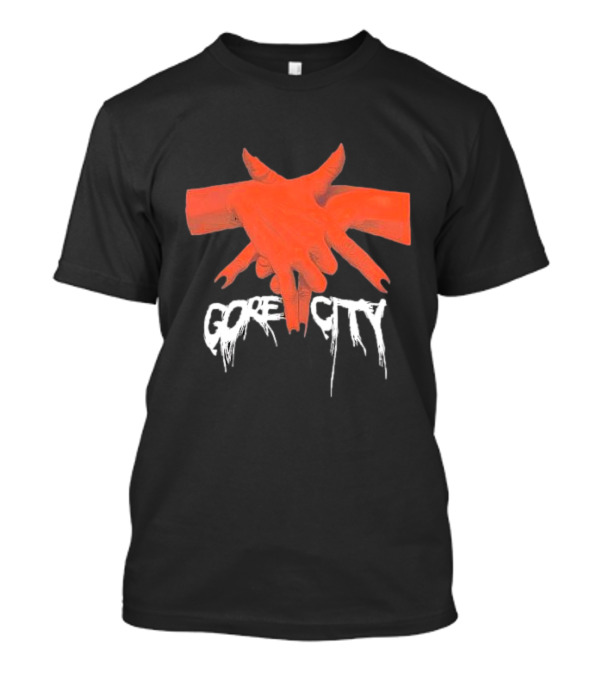 Pentagram Hands Gore City T-Shirt