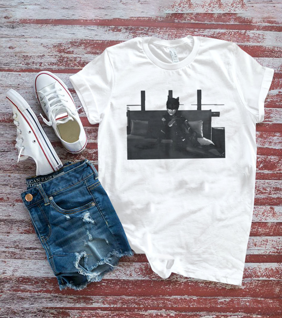 Tbim Photo Catwoman On Bed Scene T-Shirt