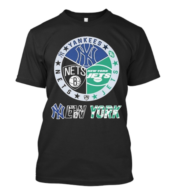 New York Yankees Nets Jets Yankees Nets Jets T-Shirt