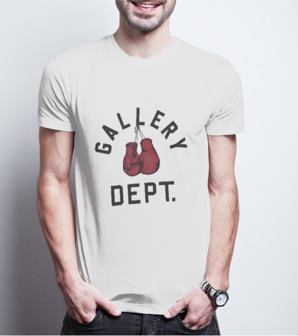Gallery Dept Red Boxing Gloves T-Shirt