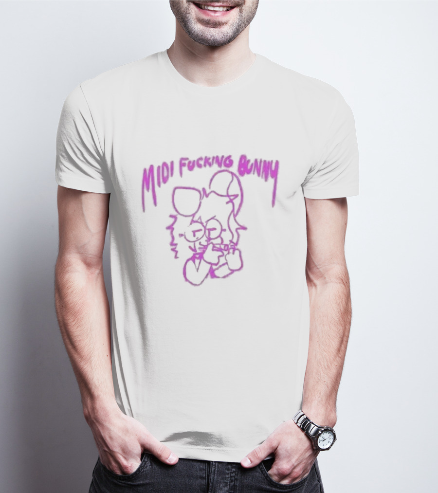 Midi Effin Bunny Effing Bunny Character T-Shirt