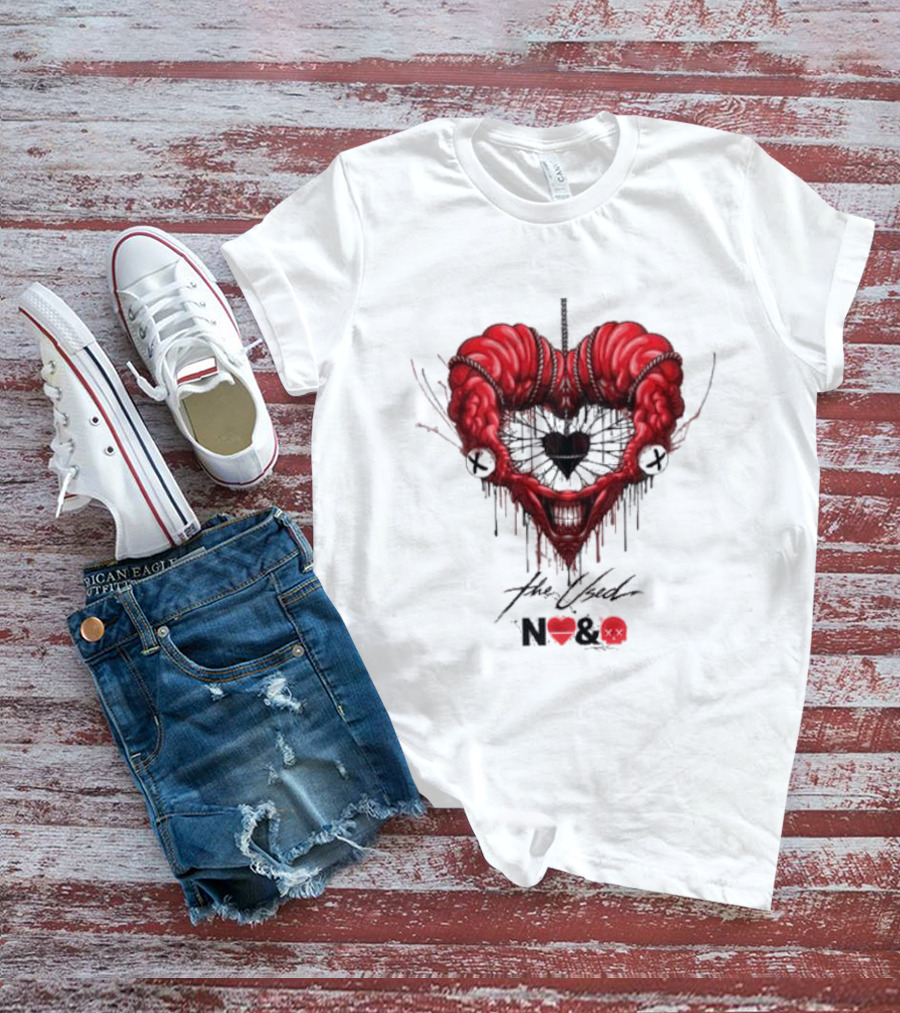 The Used In Love And Death N&XX Heart T-Shirt