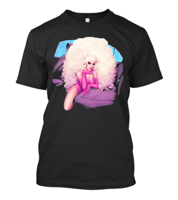Trixie Mattel Glamorous Blonde Drag In Backseat T-Shirt