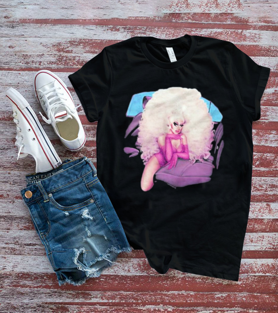 Trixie Mattel Glamorous Blonde Drag In Backseat T-Shirt