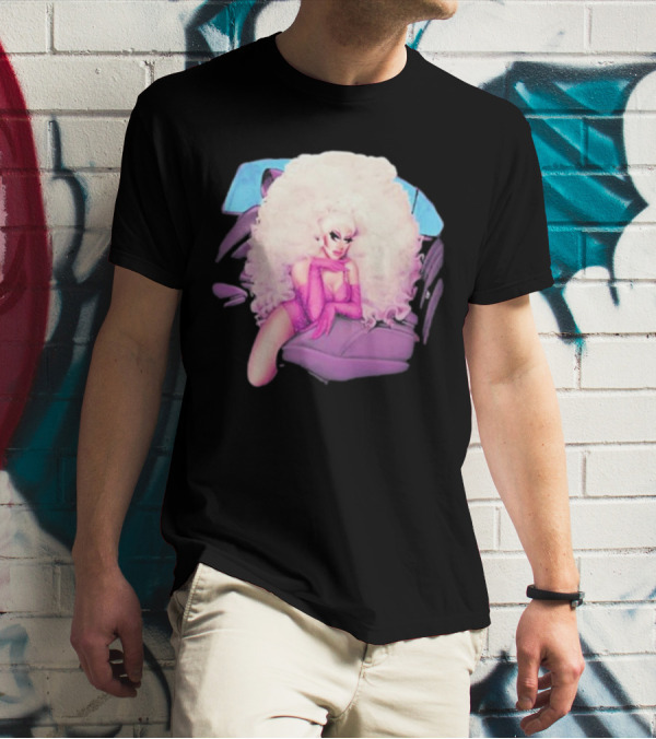 Trixie Mattel Glamorous Blonde Drag In Backseat T-Shirt