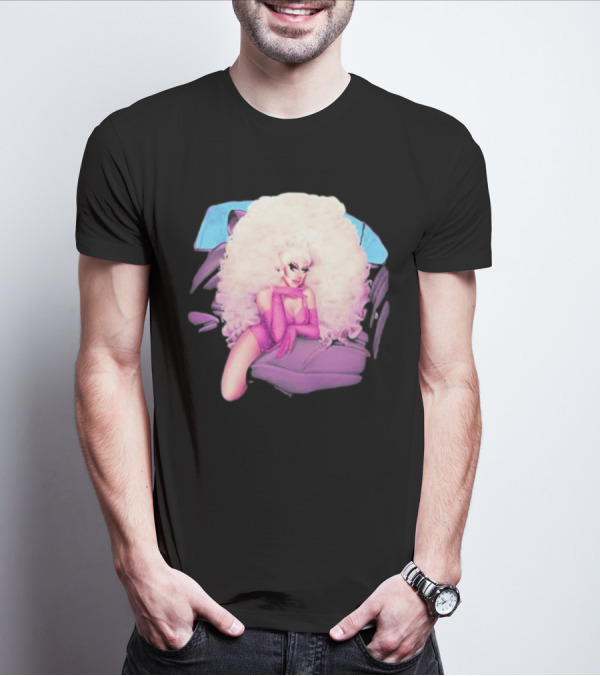 Trixie Mattel Glamorous Blonde Drag In Backseat T-Shirt